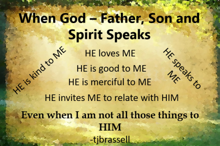 God speaks